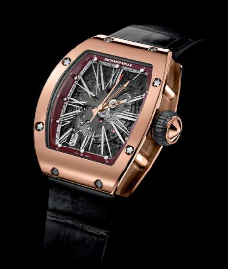 Replica Richard Mille RM 023 Automatic Winding Red Gold Watch